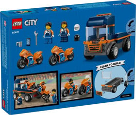 Constructor LEGO City Motorcycle Transporter 60491